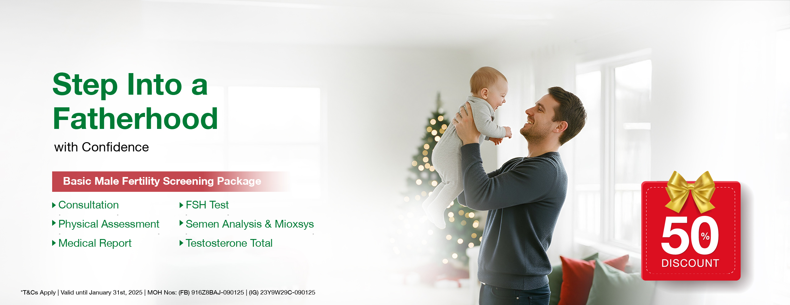 Step into fatherhood journey